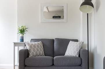 Comfy sofas to relax in after a day out exploring.