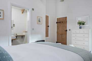 Bedroom 1 has an en suite shower-room with big walk-in shower.