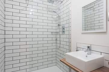The fabulous en suite shower-room to the master bedroom.