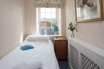Bedroom 1 is on the ground floor, this is a 2ft 6in bed, suitable for children only.