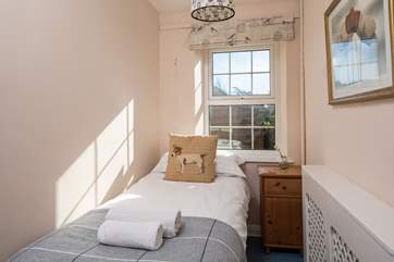 Bedroom 1 is on the ground floor, this is a 2ft 6in bed, suitable for children only.