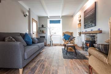 The sitting-room.