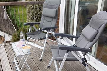 Take a seat on the balcony and admire the gorgeous sea view