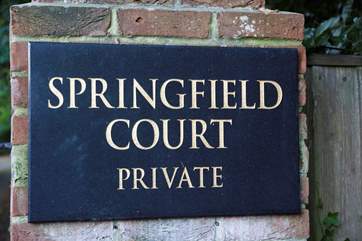 Welcome to Springfield Court, an exclusive development on the outskirts of Seaview village