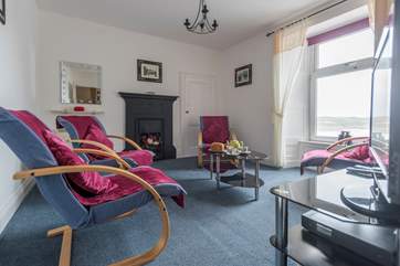 The sitting-room.
