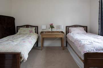 At the back of the house, down its own private corridor, bedroom 5 has large 3ft 3