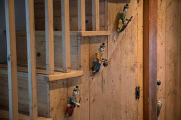 What a cute decoration. Town Farm House is full of lovely touches in every room.
