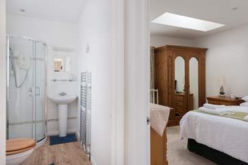 The shower-room adjoins Bedroom 4.