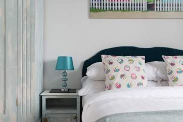 Pretty colours in Bedroom 3.