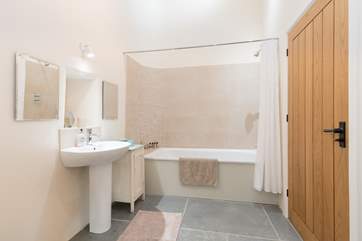 This is the bathroom in the barn.