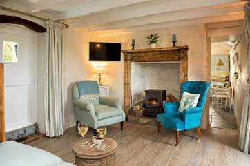 After a day of exploring, what could be better than a night in front of the wood-burner?
