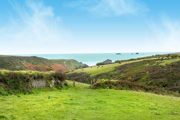 You are only a five minute stroll from the coastal footpath.