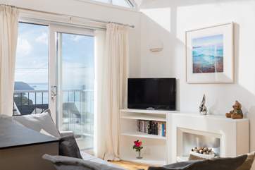 Settle down and watch a good film after an energetic day on the fabulous north Cornish coast.