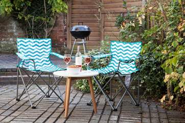 Light up the barbecue, pour a glass of wine and relax in the sunshine.