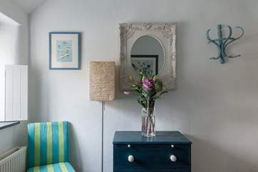 The bedrooms have been thoughtfully furnished.