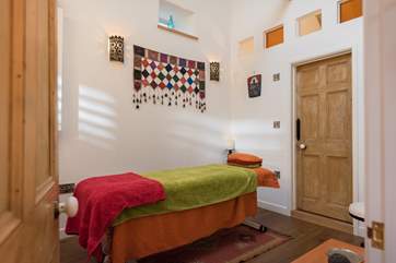 You can treat yourself to a massage while on holiday. Book in advance or speak to Sarah on arrival.
