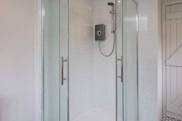 A long hot shower awaits you after an action-packed day of exploring.