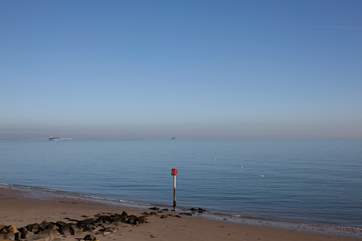 The Island offers beautiful beaches and calm seas.