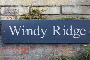 Welcome to Windy Ridge, have a wonderful stay.