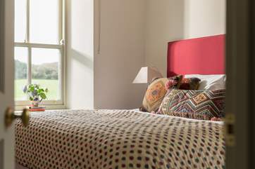 Lovely throws and cushions.