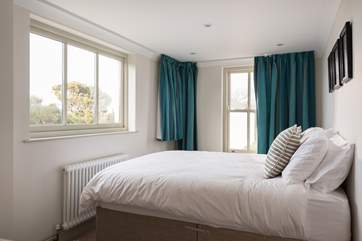 Bedroom 1 is on the ground floor, perfect for couples wishing for a degree of privacy.