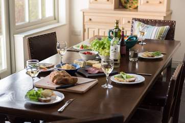 Enjoy leisurely meals with friends and family.