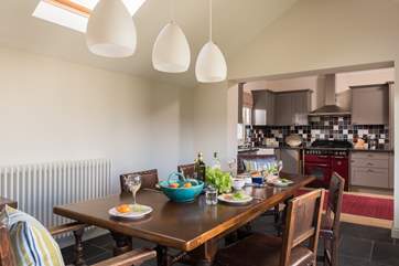 The dining-area.