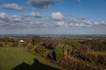 Stunning panoramic views from Higher Little Lidgey.
