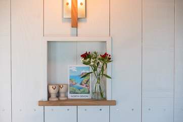 There are lovely little touches throughout.