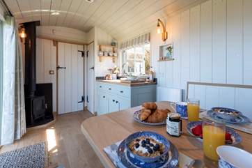 Enjoy a leisurely breakfast before heading out to explore the dramatic North Devon coast.
