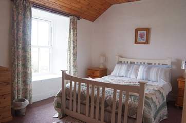 The first floor double bedroom.