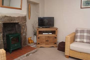 The sitting-room.