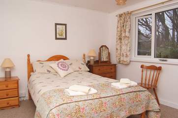 The double bedroom.