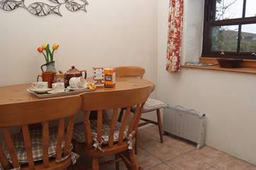 The dining-area.