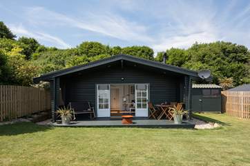 Furrow Lodge nestles into the hillside, enjoy the fabulous views from your verandah.