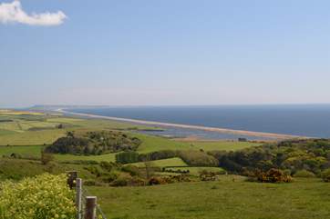 Travel the Jurassic Coast road between Weymouth and Bridport, spectacular views in both directions.
