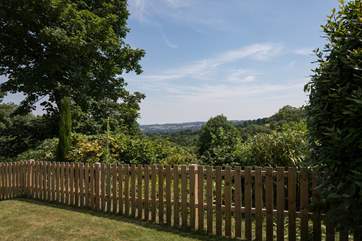 Fabulous views from the terrace of this tranquil setting.