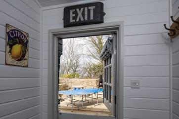 A stable-door allows for fresh air.