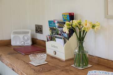 There are lovely touches throughout.