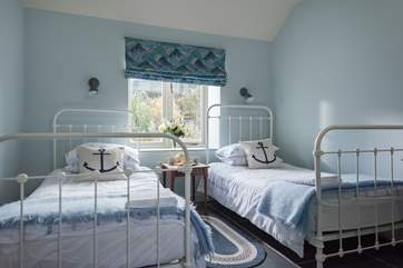 The twin bedroom, perfect for two.