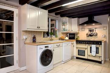 The range-style cooker is ideal for cooking up those holiday treats.