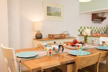 Share ideas over breakfast about what you could do today, maybe you could visit the local vineyard?