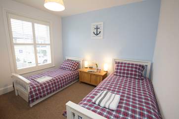 The cottage also has a twin bedroom on the first floor.