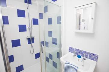 There is a shower-room located on the ground floor, accompanying the downstairs double bedroom.