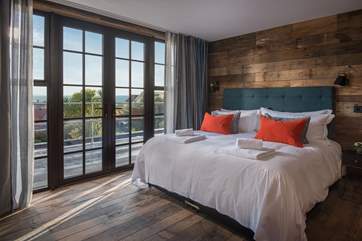 Enjoy the views without leaving your bed!