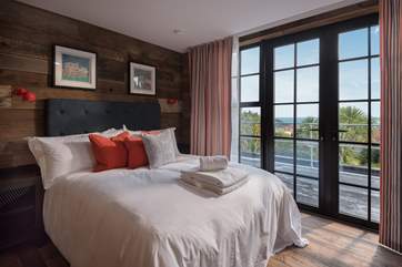 One of the fabulous bedrooms.