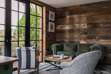 A tranquil spot to relax with garden views.