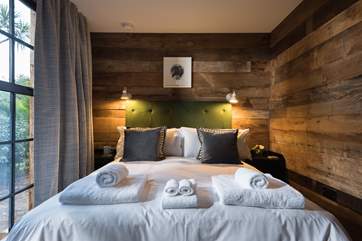 One of the gorgeous bedrooms.