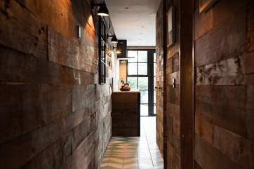 Looking back towards the kitchen from the bedrooms.