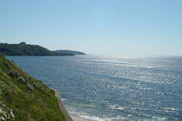 There's a lovely walk around Pendennis Head and Castle.
